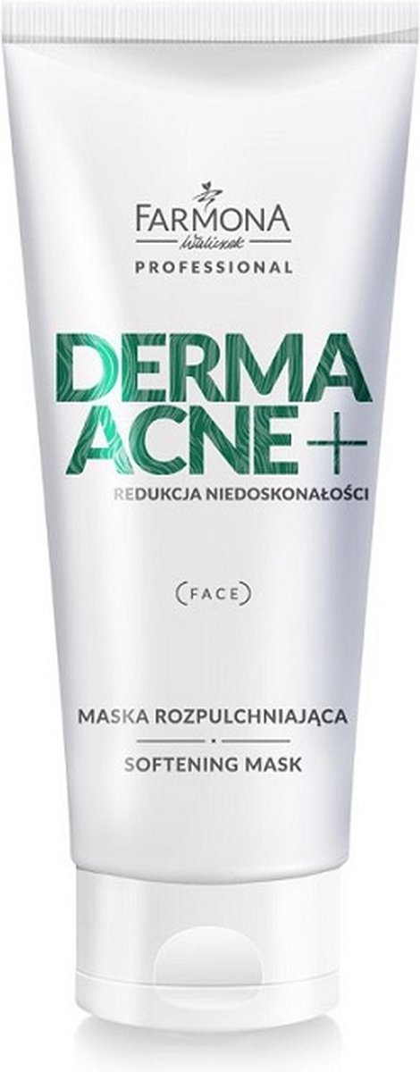 Farmona Derma Acne+ Softening Mask - Voor vette, gecombineerde en acnegevoelige huid - 200ml