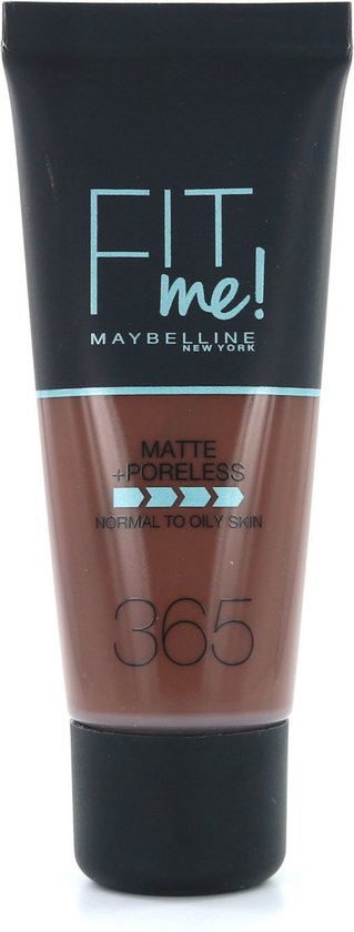 Maybelline New York - Fit Me Matte + Poreless Foundation - 365 Espresso - 30 ml