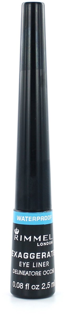 Rimmel Exaggerate Waterproof - Zwart - Eyeliner