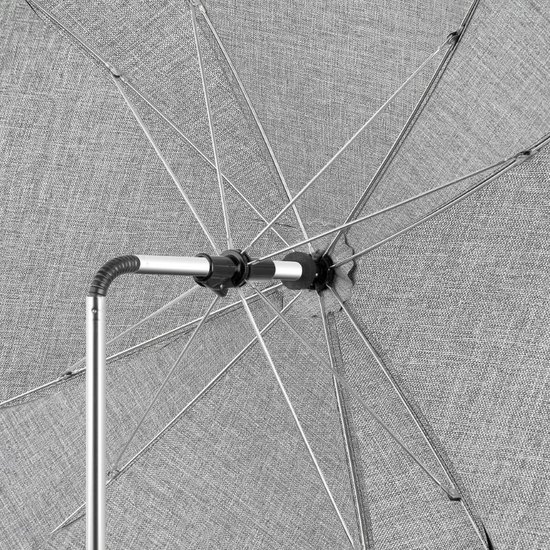 Reer ShineSafe kinderwagen parasol Grey Melange van Reer — afbeelding 5
