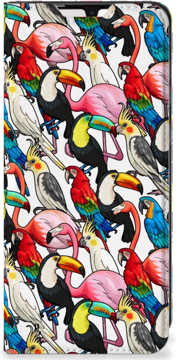 Standcase Hoesje voor Samsung Galaxy A33 5G Hoesje maken Birds