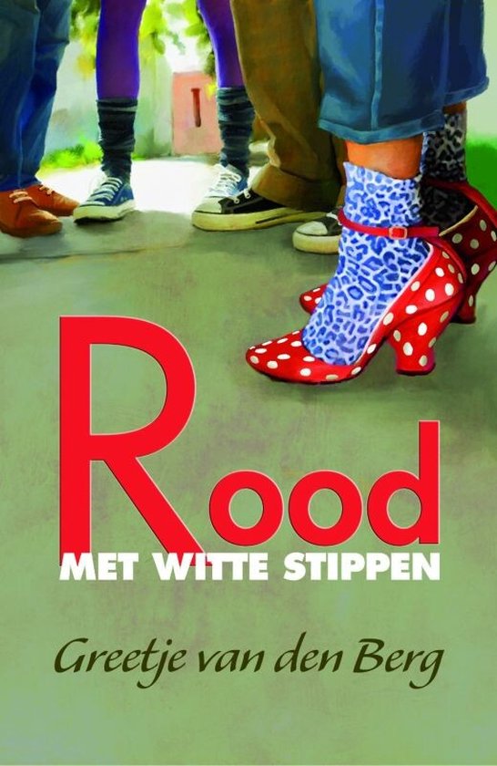 Cover van het boek 'Rood met witte stippen' van van den Berg
