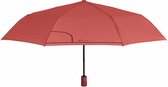 paraplu automatisch dames 98 cm microvezel rood