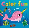 Afbeelding van het spelletje kleurboek Color Fun junior 22 cm papier blauw