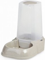 waterdispenser Maya hond/kat 500 ml beige/transparant