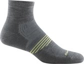 Darn Tough Element Athletic 1/4 Sock Lightweight Cushion Grijs Heren