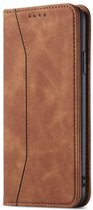 iPhone SE 2022 Bookcase Hoesje - Magnetisch - Leer - Portemonnee - Book Case - Wallet - Flip Cover - Apple iPhone SE 2022 - Bruin
