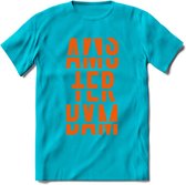 Amsterdam T-Shirt | Souvenirs Holland Kleding | Dames / Heren / Unisex Koningsdag shirt | Grappig Nederland Fiets Land Cadeau | - Blauw - XL