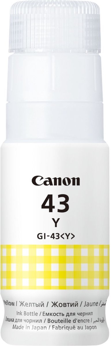 CANON GI-43 Y EMB Yellow Ink Bottle