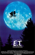 Poster- ET, the Extra Terrestrial, Amerikaanse sciencefictionfilm uit 1982, Originele Filmposter