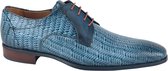 Giorgio - Spina Leren Schoen Blauw - 43 -