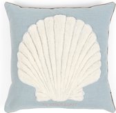 Riviera Maison Kussenhoes 50x50 - Summer Island Pillow Cover - Blauw
