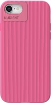 Apple iPhone 7 Hoesje - Nudient - Bold Serie - Hard Kunststof Backcover - Deep Pink - Hoesje Geschikt Voor Apple iPhone 7