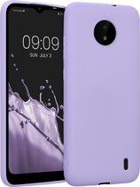 kwmobile telefoonhoesje voor Nokia C20 / C10 - Hoesje voor smartphone - Back cover in lavendel
