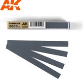 Wet Sandpaper 2000 Grit X 50 Stuks - AK-Interactive - AK-9028