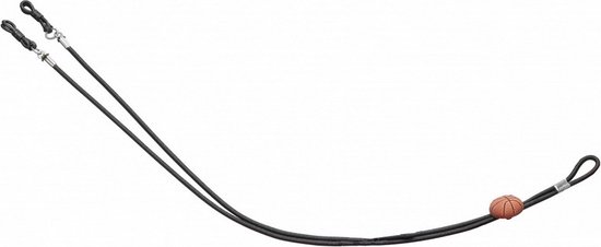 cordon à lunettes TFX3 junior 58 cm polyester noir | bol.com