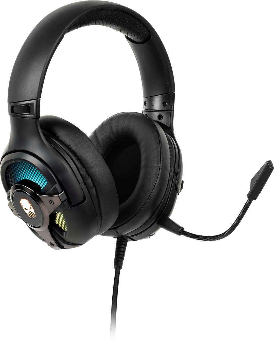 Krüger&Matz KM0660 - Krüger&Matz Warrior GH-100 Pro Gaming Hoofdtelefoon, zwart