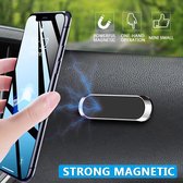Support de support de téléphone de voiture magnétique en aluminium en forme de Mini bande pour IPhone Samsung Huawei