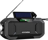 Noodradio – Radio Op Batterijen Voor Rampen – Opwindbare Survival Radio – Solar Opwindbaar – Dynamo Radio – Noodpakket - 5000mAh