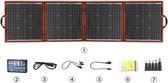 Opvouwbaar Zonnepaneel voor Powerbank, Telefoon, Survival - Noodpakket Denk Vooruit - Kamperen - Draadloos Elektriciteit - 150W