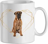 Mok bull mastiff 2.4| Hond| Hondenliefhebber | Cadeau| Cadeau voor hem| cadeau voor haar | Beker 31 CL