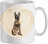 Mok Belgian Malinois 4.5| Hond| Hondenliefhebber | Cadeau| Cadeau voor hem| cadeau voor haar | Beker 31 CL