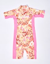 Rip Curl - UV-zwempak voor meisjes - Korte mouw - Roze - maat 90cm
