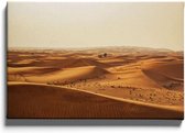 Walljar - Dubai Desert - Muurdecoratie - Canvas schilderij