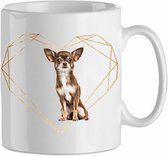 Mok Chihuahua 5.5| Hond| Hondenliefhebber | Cadeau| Cadeau voor hem| cadeau voor haar | Beker 31 CL
