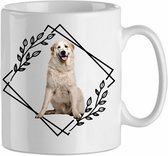 Mok pyrenees 1.2| Hond| Hondenliefhebber | Cadeau| Cadeau voor hem| cadeau voor haar | Beker 31 CL