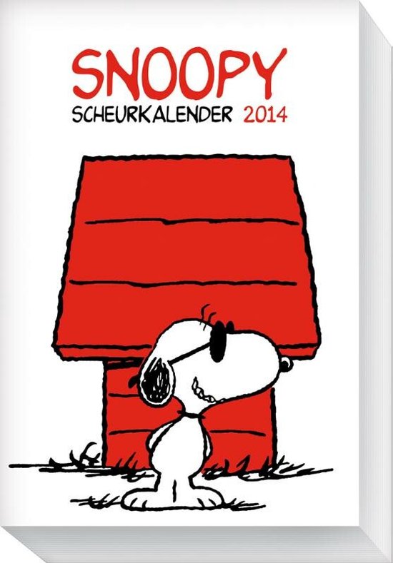 Cover van het boek 'SCHEURKALENDERS 2014 Snoopy'