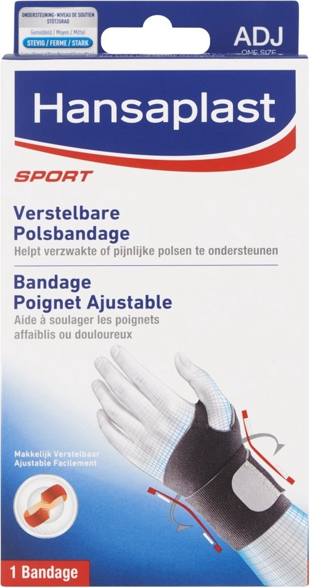 Hansaplast Sport Verstelbare Neopreen Polsbandage | bol.com