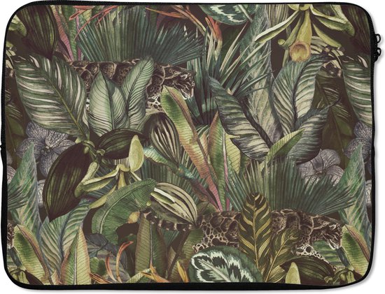 Housse pour ordinateur portable 14 pouces - Jungle - Feuilles