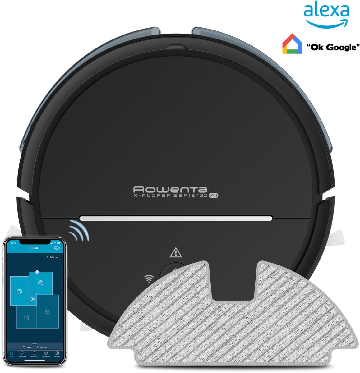 Rowenta X-Plorer Serie 120 AI Robotstofzuiger RR7865