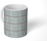 Mok - Roest print - IJzer - Patronen - Golfplaat - Mokken - 350 ML - Beker - Uitdeelcadeautjes