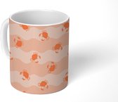Mok - Patronen - Zee - Krab - Mokken - 350 ML - Beker - Uitdeelcadeautjes