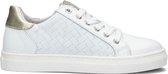 Develab 42638 Lage sneakers - Leren Sneaker - Meisjes - Wit - Maat 34