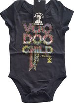 Jimi Hendrix Baby romper -Kids tm 2 jaar- Voodoo Child Zwart