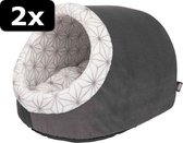 2x RELAX-IGLO DIAMOND ANTRA/WIT 40CM