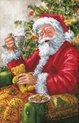 foto van DIAMOND DOTZ Santas Cuppa - Diamond Painting - 34.029 Dotz - 80x52 cm