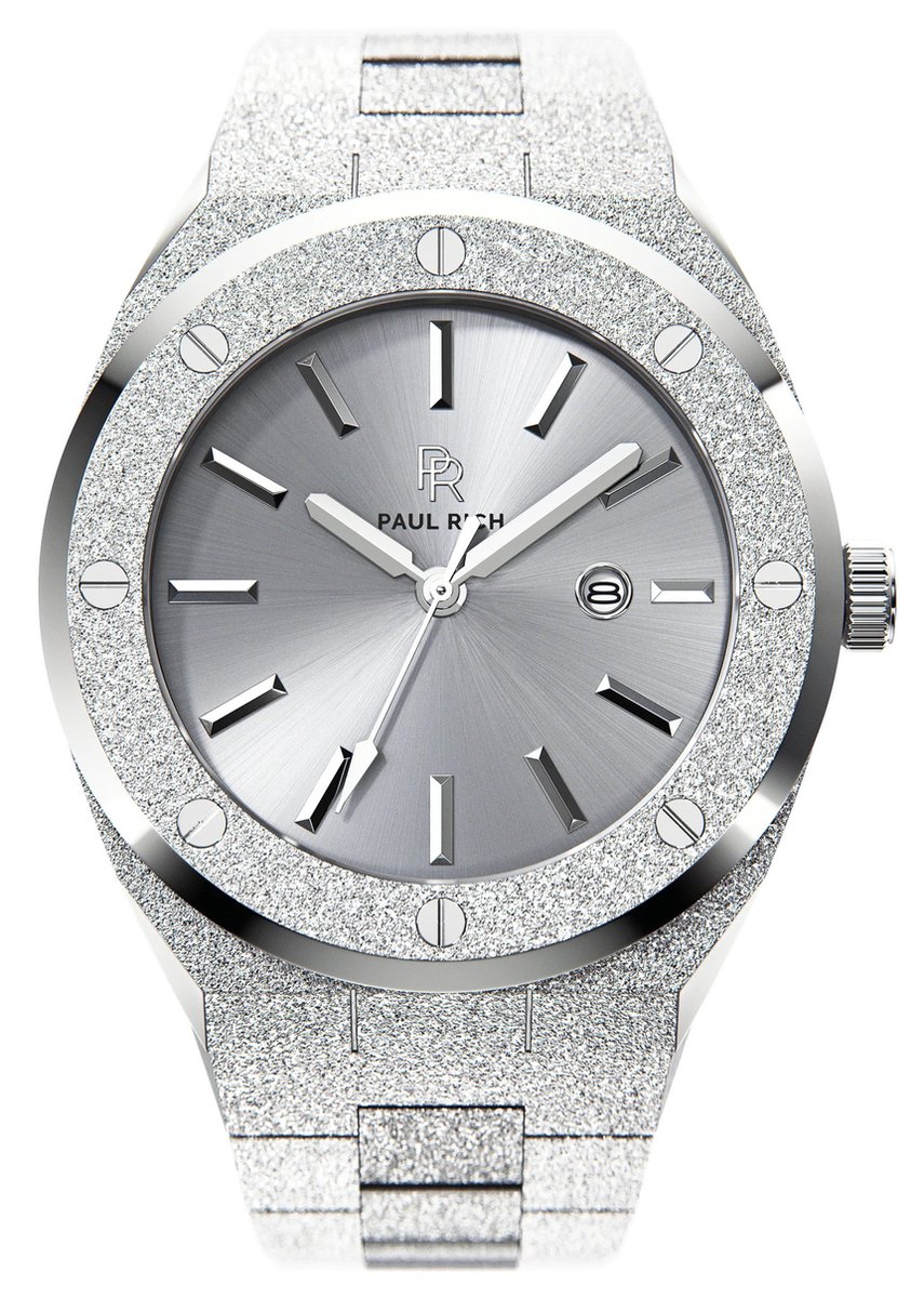 Paul Rich Frosted Signature FSIG02 Apollo's Silver horloge