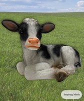 Koe beeld als koe decoratie - koe beeld voor buiten 38cm