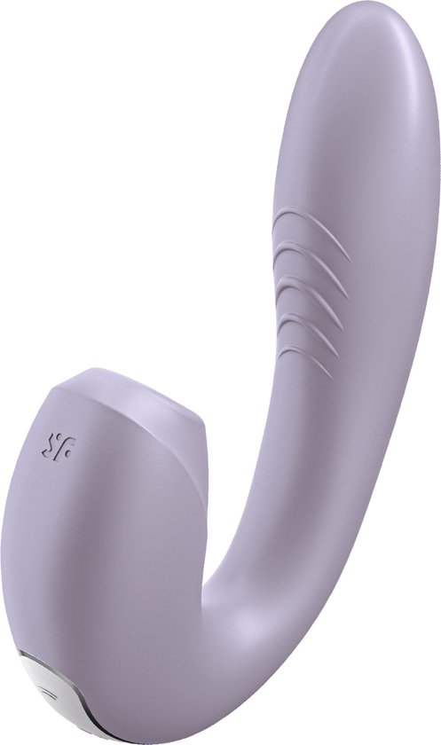 Foto: Satisfyer drukgolfvibrator konijn sunray 15 cm met app waterdicht oplaadbaar huidvriendelijke siliconen