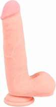 You2Toys - Anatomisch Perfecte Penis Imitatie Dildo met Zuignap in Rechte Vorm voor Ultiem Simulatie Seks – 20 cm – beigeig
