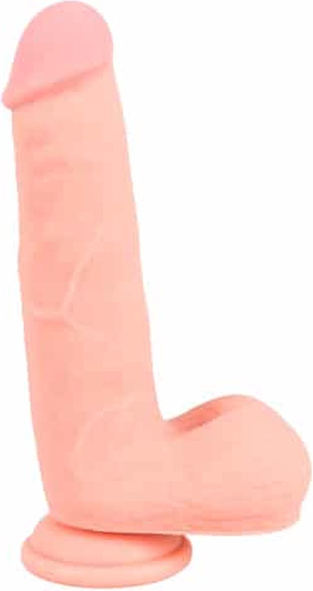 Goedkoopste You2Toys - Anatomisch Perfecte Penis Imitatie Dildo met Zuignap in Rechte Vorm voor Ultiem Simulatie Seks – 20 cm – beigeig