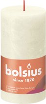 Bolsius Rustiek stompkaars 130/68 - Soft Pearl