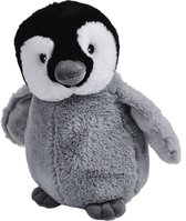 Wild Republic Knuffel Pinguïn Baby Ecokins Junior 30 Cm Pluche Grijs