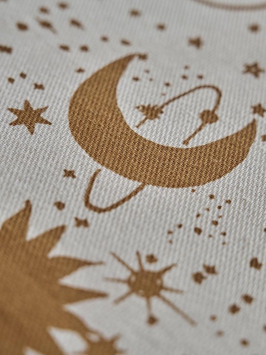 COVERS & CO Luna Tic Dekbedovertrek Ecru - Junior - 120x150 cm + 1 kussensloop 60x70 cm van COVERS & CO — afbeelding 4
