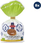 Daelmans Biologische Honing Stroopwafels in Toefzak - Doos met 8 toefzakken