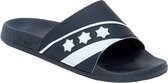 badslippers De Luxe unisex donkerblauw maat 38